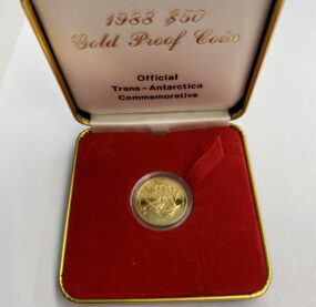 Antarctica Gold Coin